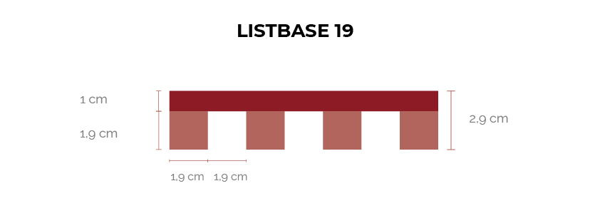 CH_LISTONES_GROSORES_LISTBASE 19 LISTBASE - Listones verticales con base - Imagen 39