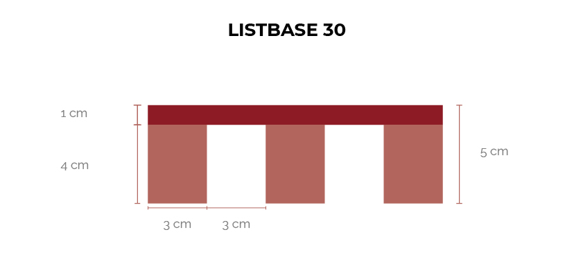 CH_LISTONES_GROSORES_LISTBASE 30 LISTBASE - Listones verticales con base - Imagen 40