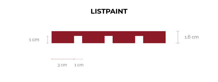 CH_LISTONES_GROSORES_LISTPAINT LISTBASE - Listones verticales con base - Imagen 38