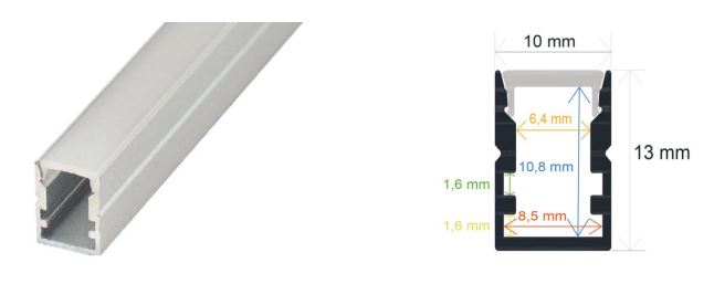 PERFIL_LED LISTBASE - Listones verticales con base - Imagen 32