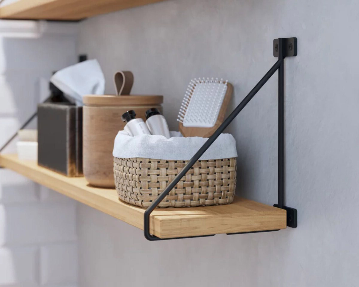 thumb-soporte_bar Balda Basic blanca 100 x 20 cm - Imagen 3