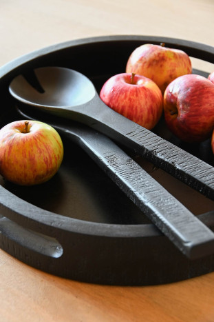 BOB NEGRO CON MANZANAS Utensilios set Bob - Imagen 8