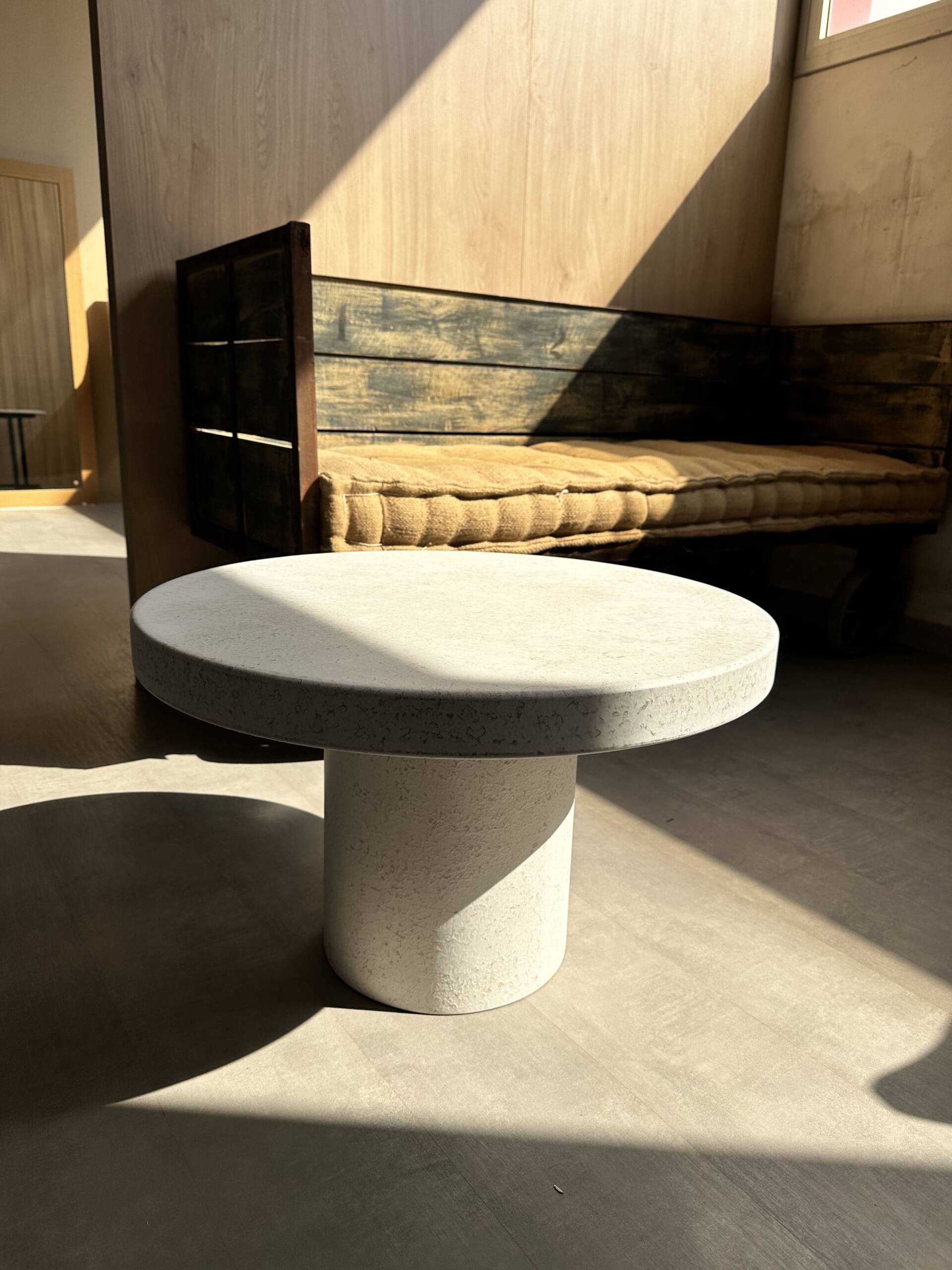 mesa de centro diseño Mesa Nature de centro redonda - 70 cm - Imagen 12