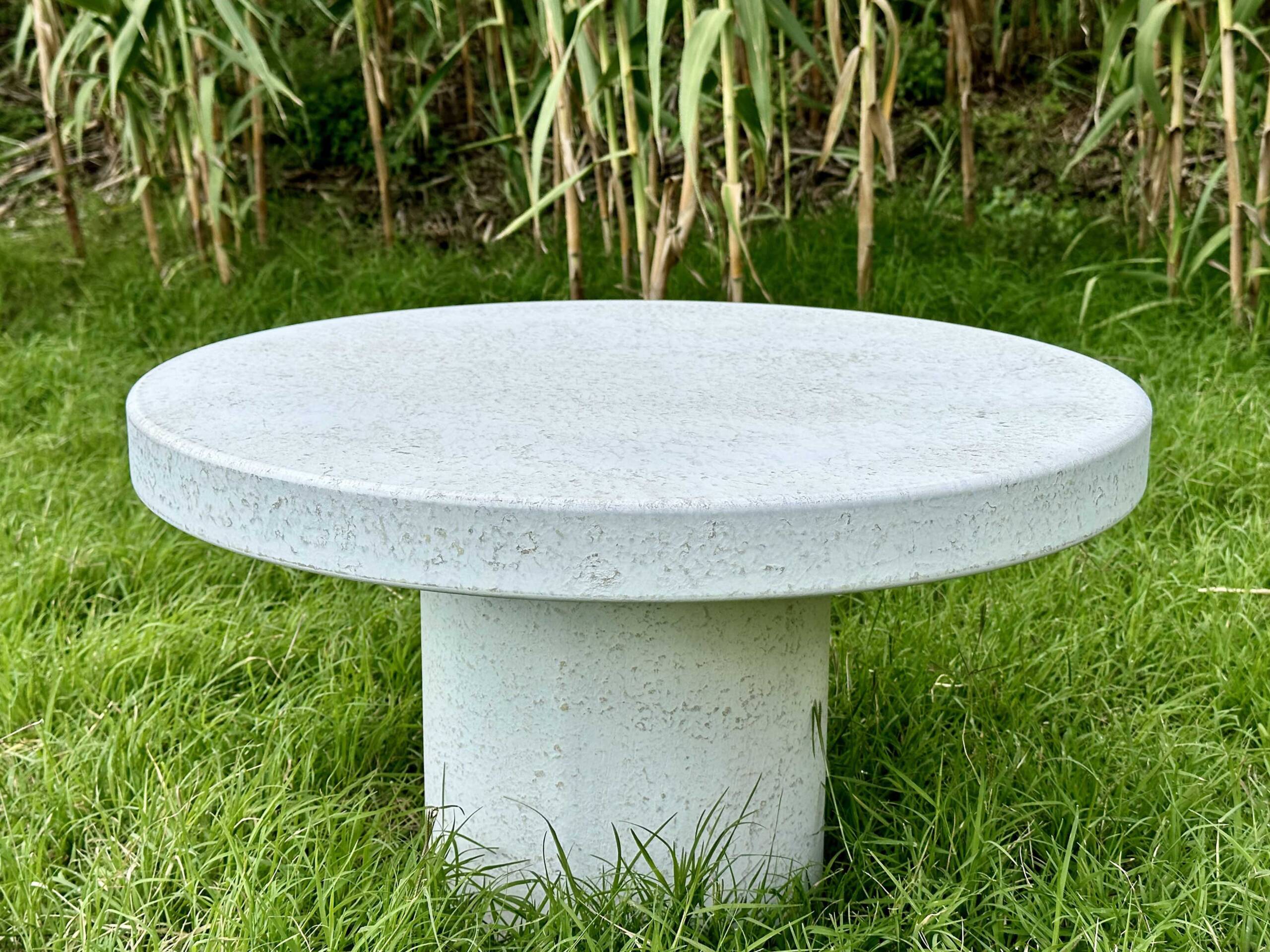 mesa efecto texturizado Mesa Nature de centro redonda - 70 cm - Imagen 7