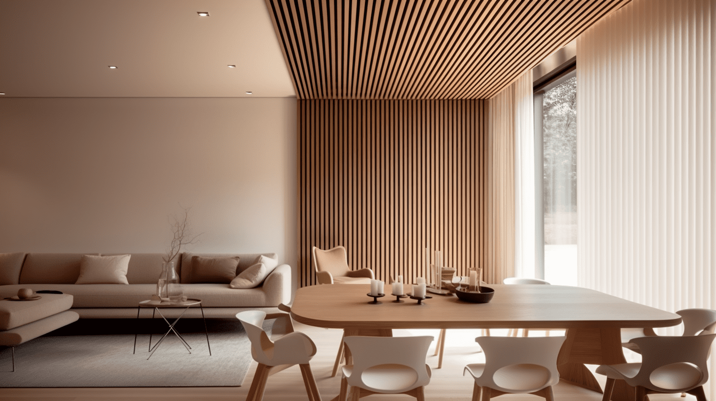 LIST6 LISTHIN - Paneles con listones minimalista