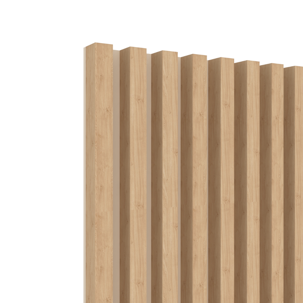 S-LIST1.1 (2) Listones de madera minimalistas - ListBase Nude | 250 cm x 70 cm