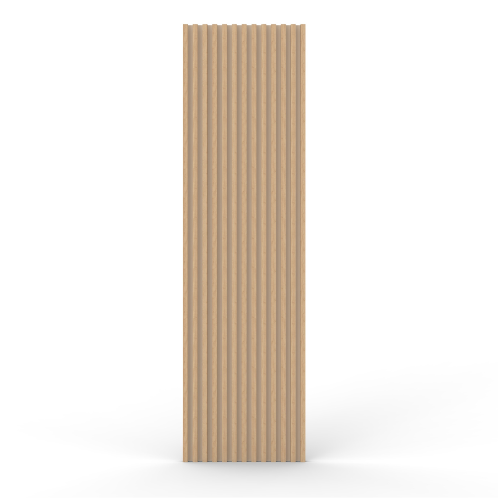 S-LIST1.1 (3) Listones de madera minimalistas - ListBase Nude | 250 cm x 70 cm - Imagen 2