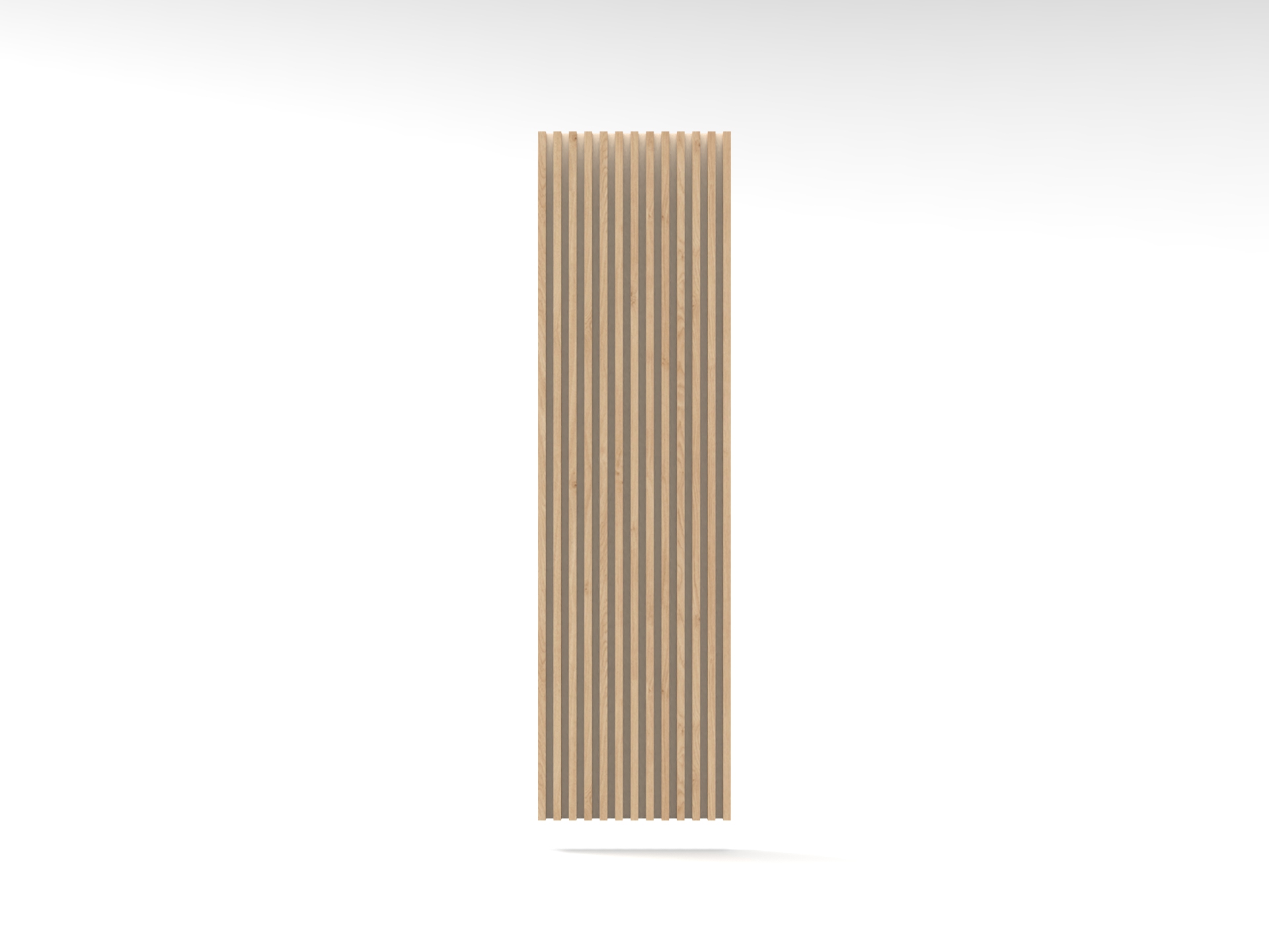 S-LIST1.1.1230 Listones de madera minimalistas - ListBase Nude | 250 cm x 70 cm - Imagen 7
