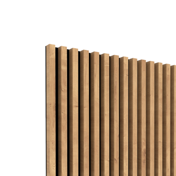 Panel de listones verticales en roble - ListBase Hamilton