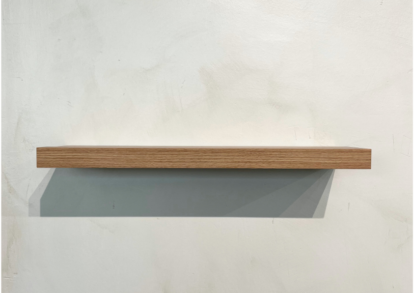 W_STOCK_B2.2-03 Balda Basic de Pared con soporte oculto | 50 cm x 15,5 cm x 3 cm - Imagen 3