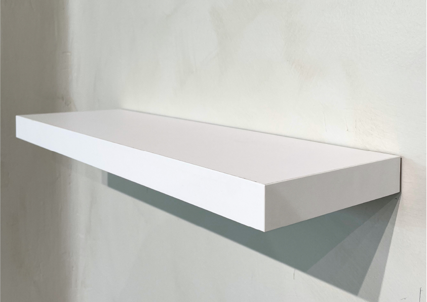 W_STOCK_B2.2-07 Balda Basic de Pared con soporte oculto | 50 cm x 15,5 cm x 3 cm - Imagen 7