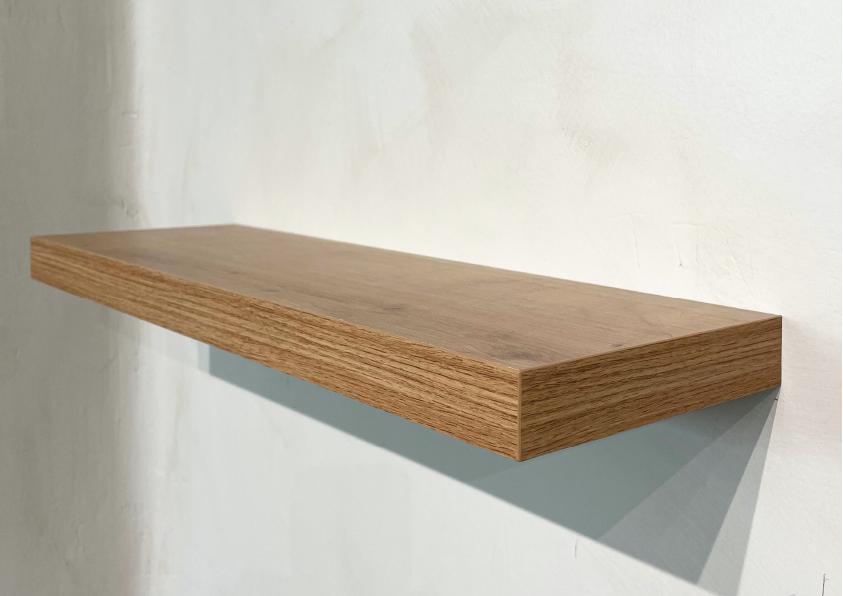 W_STOCK_B2.2-09 Balda Basic de Pared con soporte oculto | 50 cm x 15,5 cm x 3 cm - Imagen 9