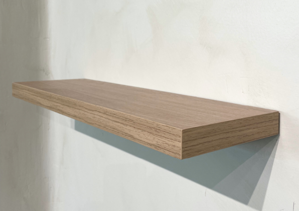 Balda Basic Pared con soporte oculto de 95 cm de roble Kendall