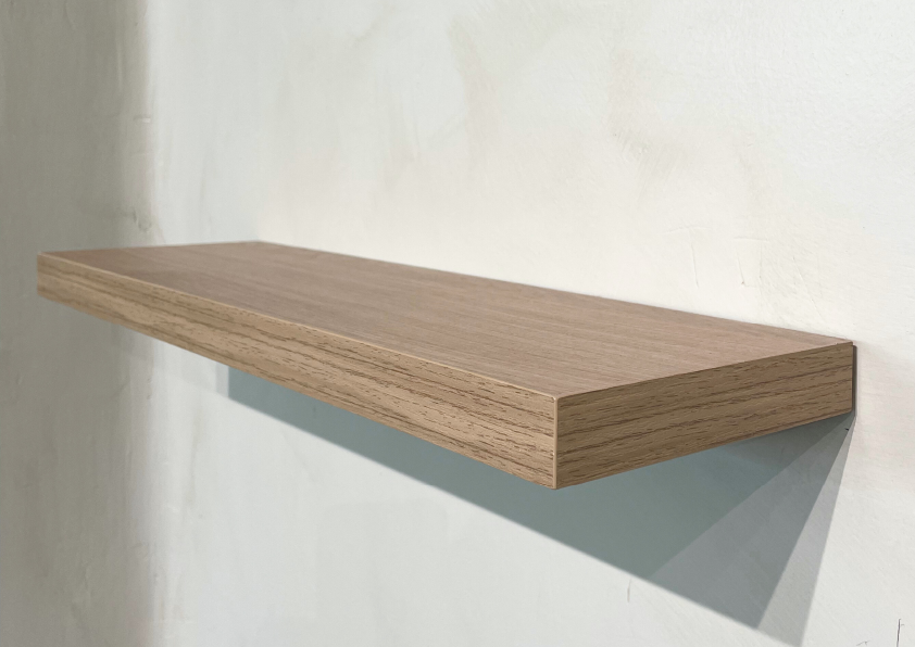 W_STOCK_B2.2-10 Balda Basic de Pared con soporte oculto | 50 cm x 15,5 cm x 3 cm - Imagen 10