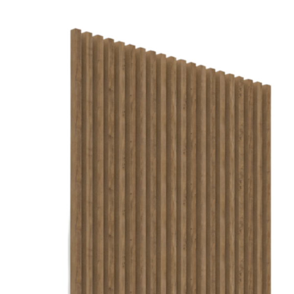Panel ListBase Slim - Panel Listones Nogal | 270 x 70 cm