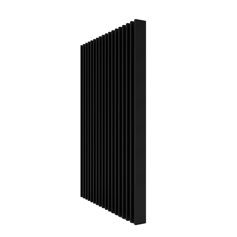 canva 1 S-SV1_3 Separador de Ambientes en Listones de Madera verticales – SepTop Fijo Negro | 160x240 cm - Imagen 2