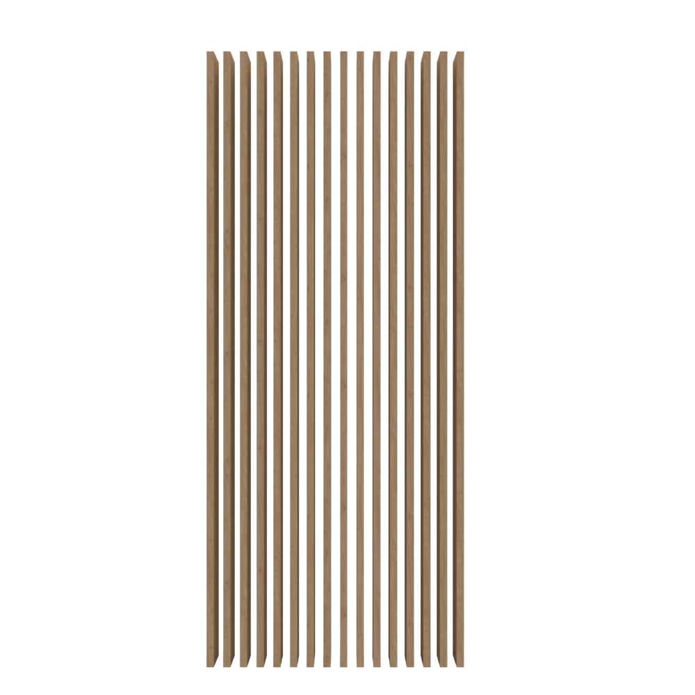 canva 2 S-SV1_1 Separador de Ambientes en Listones de Madera verticales– SepTop Fijo Roble Kendal | 255x50x10 cm - Imagen 2