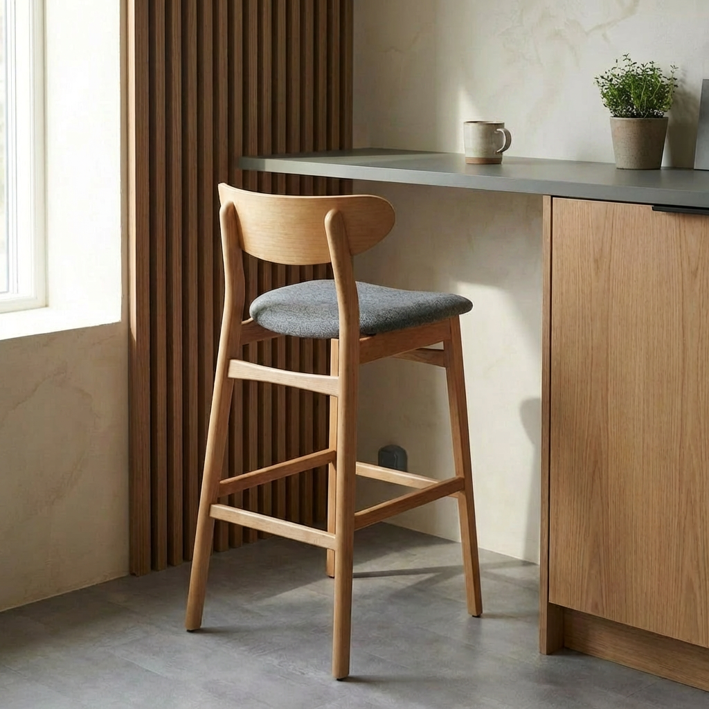 quitame_el_trapo_3q2z0kzig067we5c3q0y Taburete de Cocina Arlo en Madera Natural con Asiento Tapizado - Imagen 8